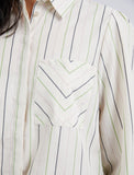 Elm Shirt Sorrel Stripe Ls [sz:size 10]