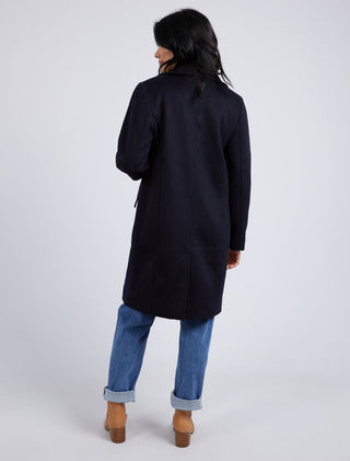 Elm Coat Tamsin Navy [sz:small]