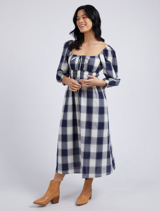 Elm Dress Cedar Check [sz:size 10]