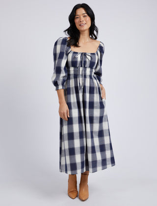 Elm Dress Cedar Check [sz:size 10]