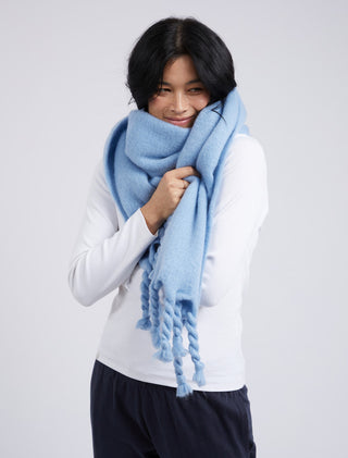 Elm Scarf Comfy Blue