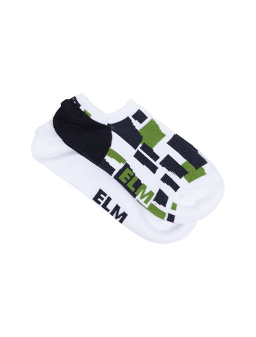 Elm Socks No Show 2pc - Valley