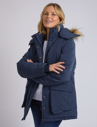 Elm Coat Madison Navy [sz:small]