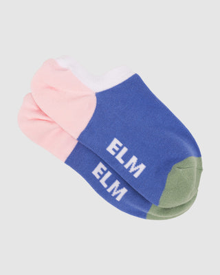 Elm Socks No Show Holiday Sun