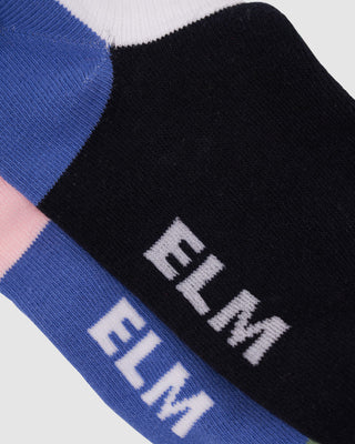 Elm Socks No Show Holiday Sun