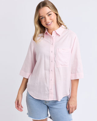 Foxwood Shirt Leah - Pale Pink [sz:small]