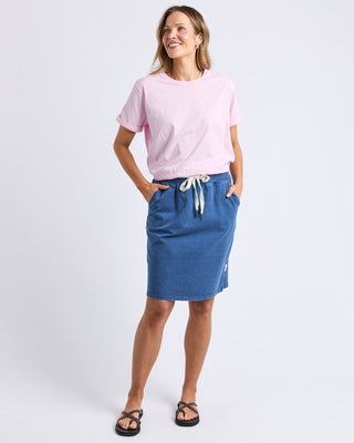 Elm Skirt Rickety - Blue Denim Look [sz:size 8]