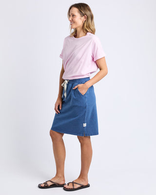 Elm Skirt Rickety - Blue Denim Look [sz:size 8]