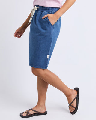 Elm Skirt Rickety - Blue Denim Look [sz:size 8]