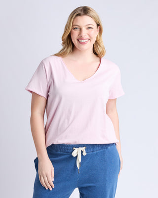 Elm Tee Pima Vee  - Pink Lady [sz:size 10]