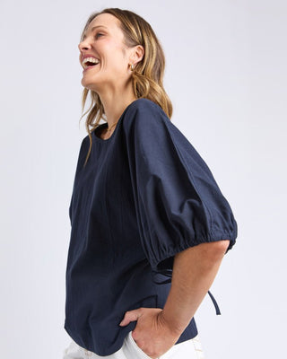 Elm Top Marie Navy - Tops