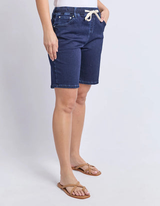 Foxwood Short Gabby Bermuda - Dark Indigo [sz:size 8]