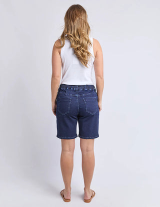 Foxwood Short Gabby Bermuda - Dark Indigo [sz:size 8]
