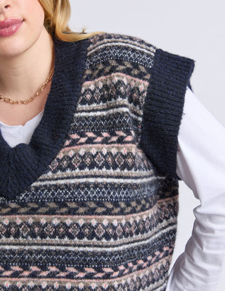 Elm Vest Storm - Navy [sz:medium]