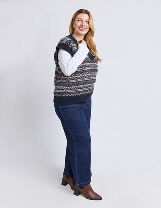 Elm Vest Storm - Navy [sz:medium]
