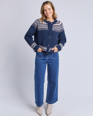 Elm Snug Cardi - Navy [sz:small]