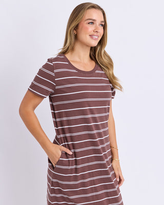 Foxwood Jessa Dress - Chocolate [sz:size 10]