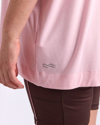 Elm Freedom Oversized Tee - Pale Pink [sz:size 10]