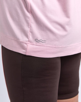 Elm Freedom Oversized Tee - Pale Pink [sz:size 10]