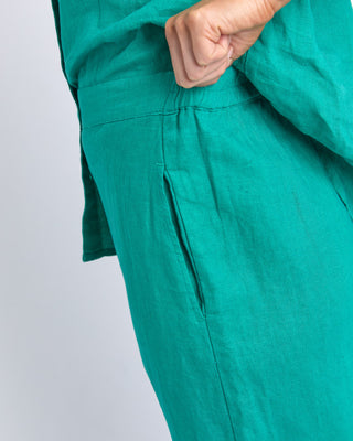 Elm Linen Holiday Pants - Irish Green [sz:size 10]