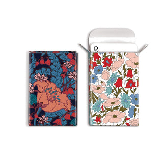 Liberty Floral Playing Card Set - Pink Poppies 