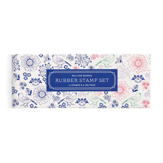 William Morris Rubber Stamp Set