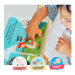 Ditty Bird Farm Animals Sounds Board Book