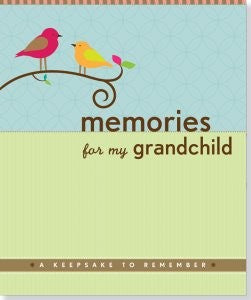 Peter Pauper Press Memories For My Grandchild - Pink Poppies 