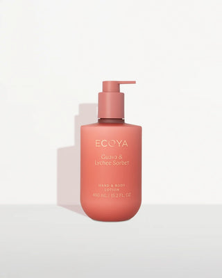 Ecoya Hand & Body Lotion (450ml) - Guava & Lychee Sorbet