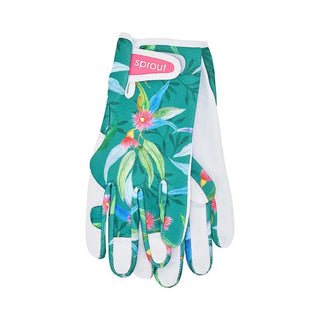 Annabel Trends Sprout Goatskin Garden Gloves - Gum Blossom
