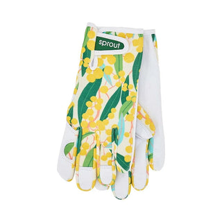 Annabel Trends Sprout Goatskin Garden Gloves - Wattle