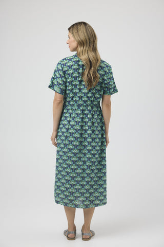 Cake City Dress - Broccoli | Pink Poppies