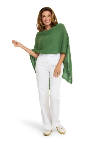 Cashmere Classic Topper - Basil