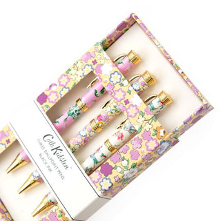 Cath Kidston Pen Box Set 3 Luxury | Pink Poppies