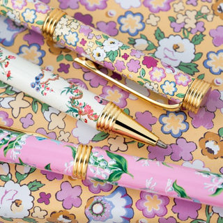 Cath Kidston Pen Box Set 3 Luxury | Pink Poppies