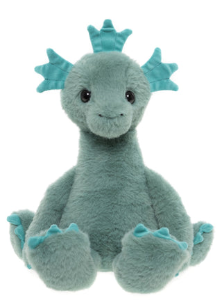 Charlie Bears Nessie Loch Ness Monster Seawood Green | Pink Poppies