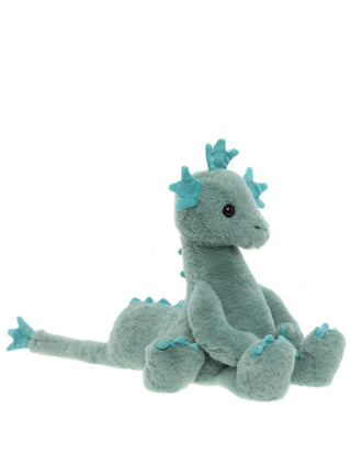 Charlie Bears Nessie Loch Ness Monster Seawood Green | Pink Poppies
