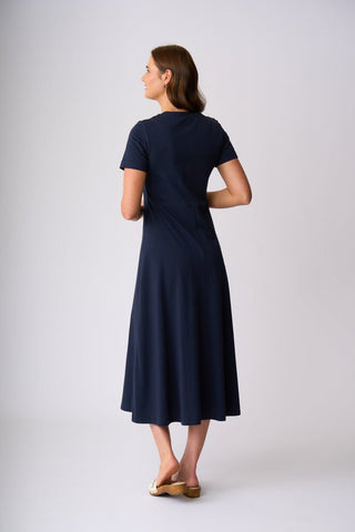 Charlie Jane Nevis Dress - Navy [sz:small]