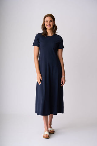 Charlie Jane Nevis Dress - Navy [sz:small]
