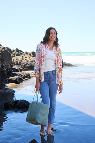 Charlie Jane Orewa Shirt - Beach Club [sz:size 10]