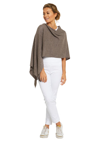 Classic Topper Cashmere Chestnut | Pink Poppies