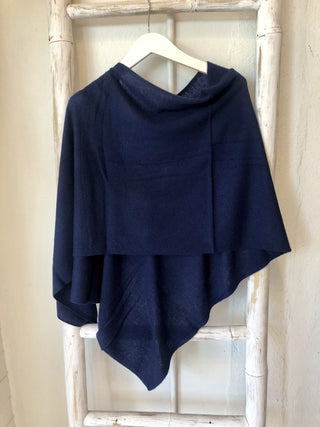 Classic Topper Cashmere Midnight | Pink Poppies