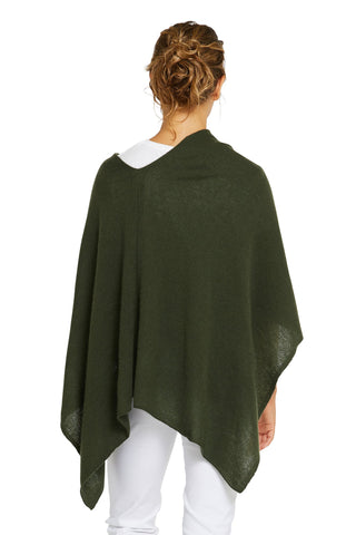 Classic Topper Cashmere Olive | Pink Poppies