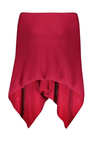 Classic Topper Cashmere Red Velvet | Pink Poppies