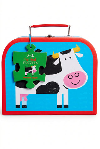 Crocodile Creek Puzzle Case My First - Barnyard