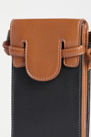 Elk Aland Pouch - Black | Pink Poppies