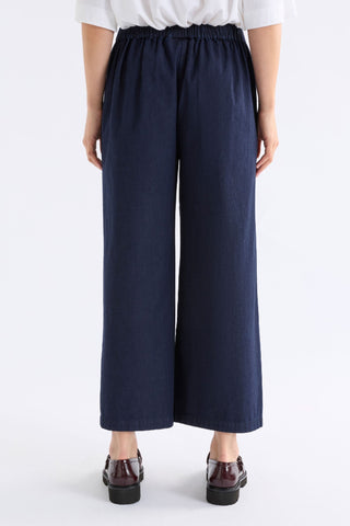 Elk Albez Pant - Dark Blue Denim | Pink Poppies