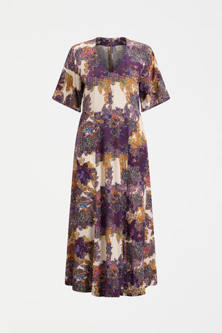 Elk Aube Dress - Lantis Print | Pink Poppies