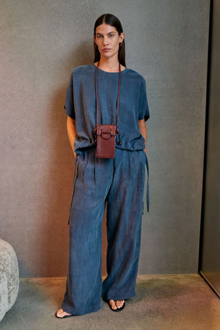 Elk Delme Top - Blue Steel | Pink Poppies