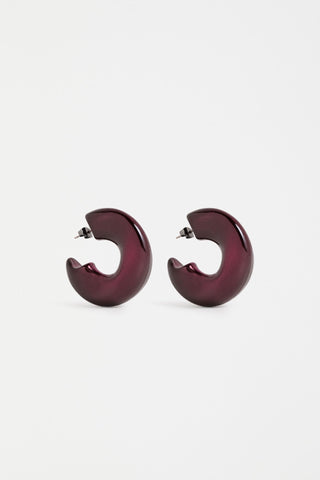 Elk Earrings Askla Ombre Hoop - Shiraz | Pink Poppies
